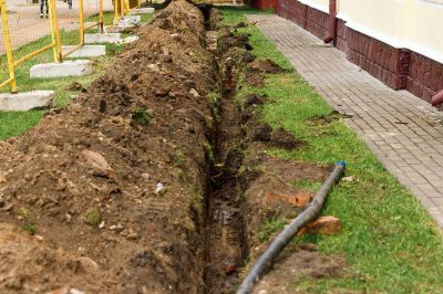 Drainage Pipe Laying